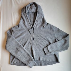 Gray Brady Melville Cropped Sweatshirt
